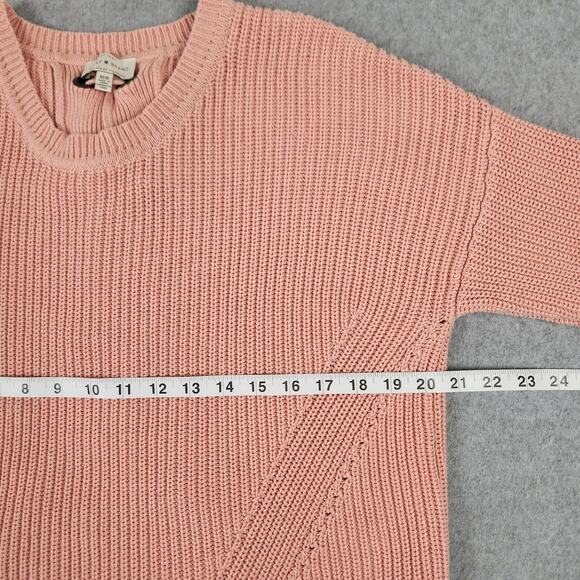 Lucky Brand Sweater Womens Size Medium Lace-Up Back - Picture 11 of 13